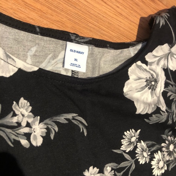 Old Navy sleeveless printed jersey dress - Picture 3 of 4